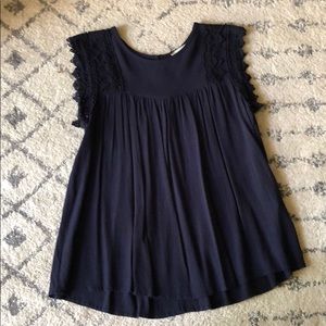 Blue lace Altar’d State top